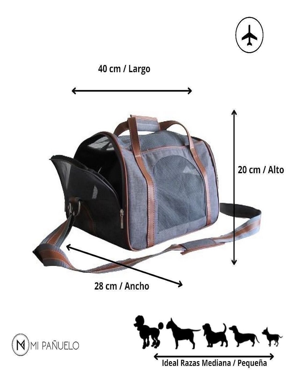 Transportadora para perro y gato Mi Pañuelo de Tela
