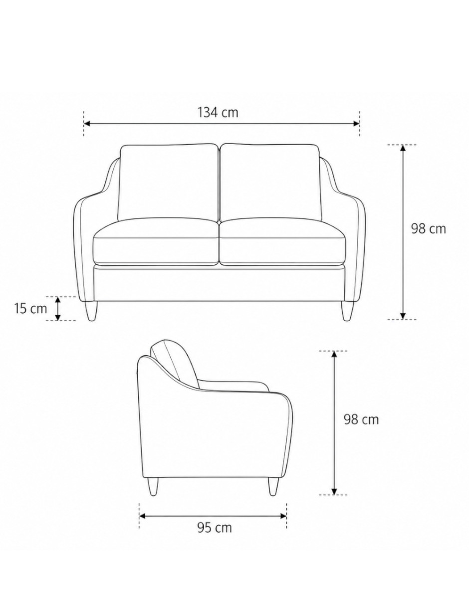 Love seat toura niza