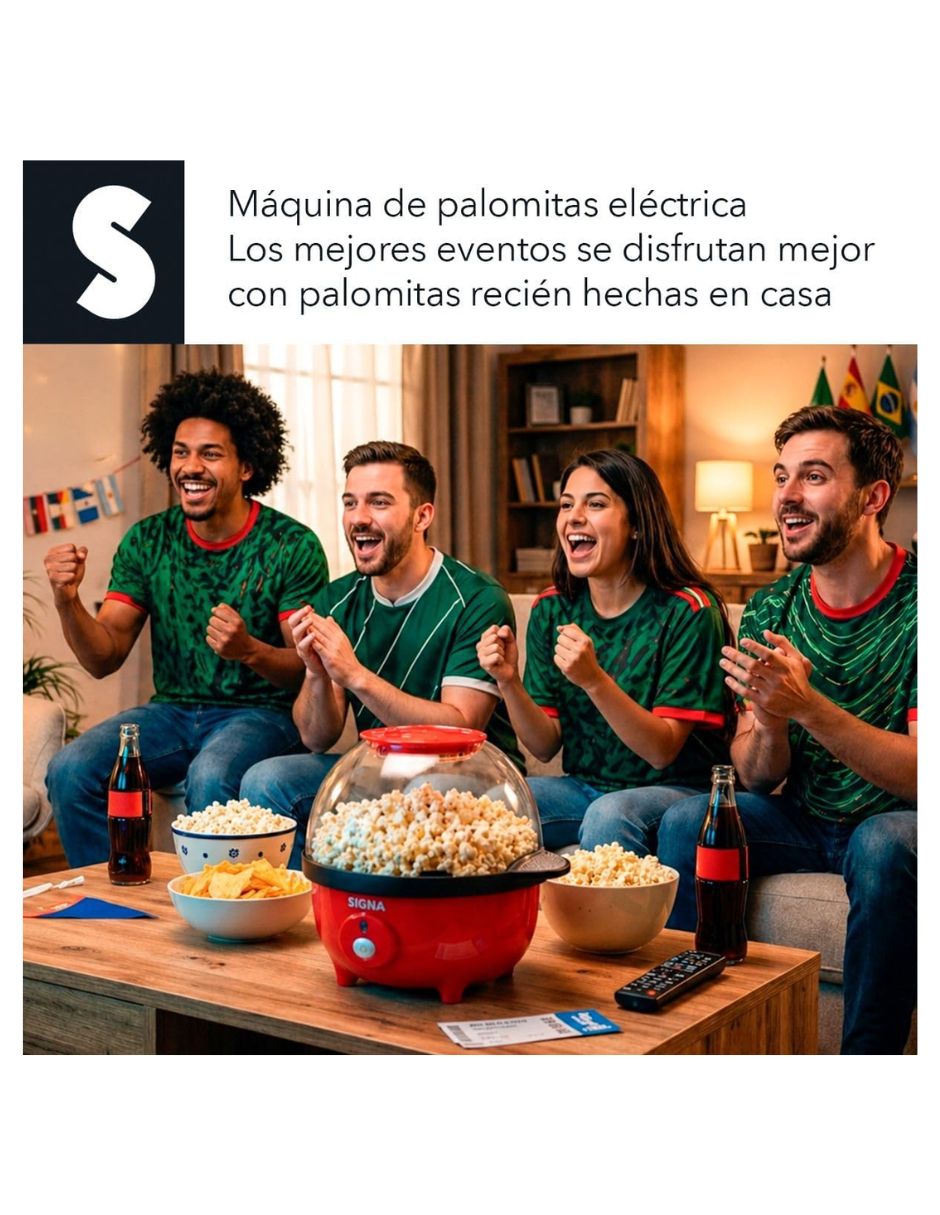 Máquina palomitas Signa EL66C12