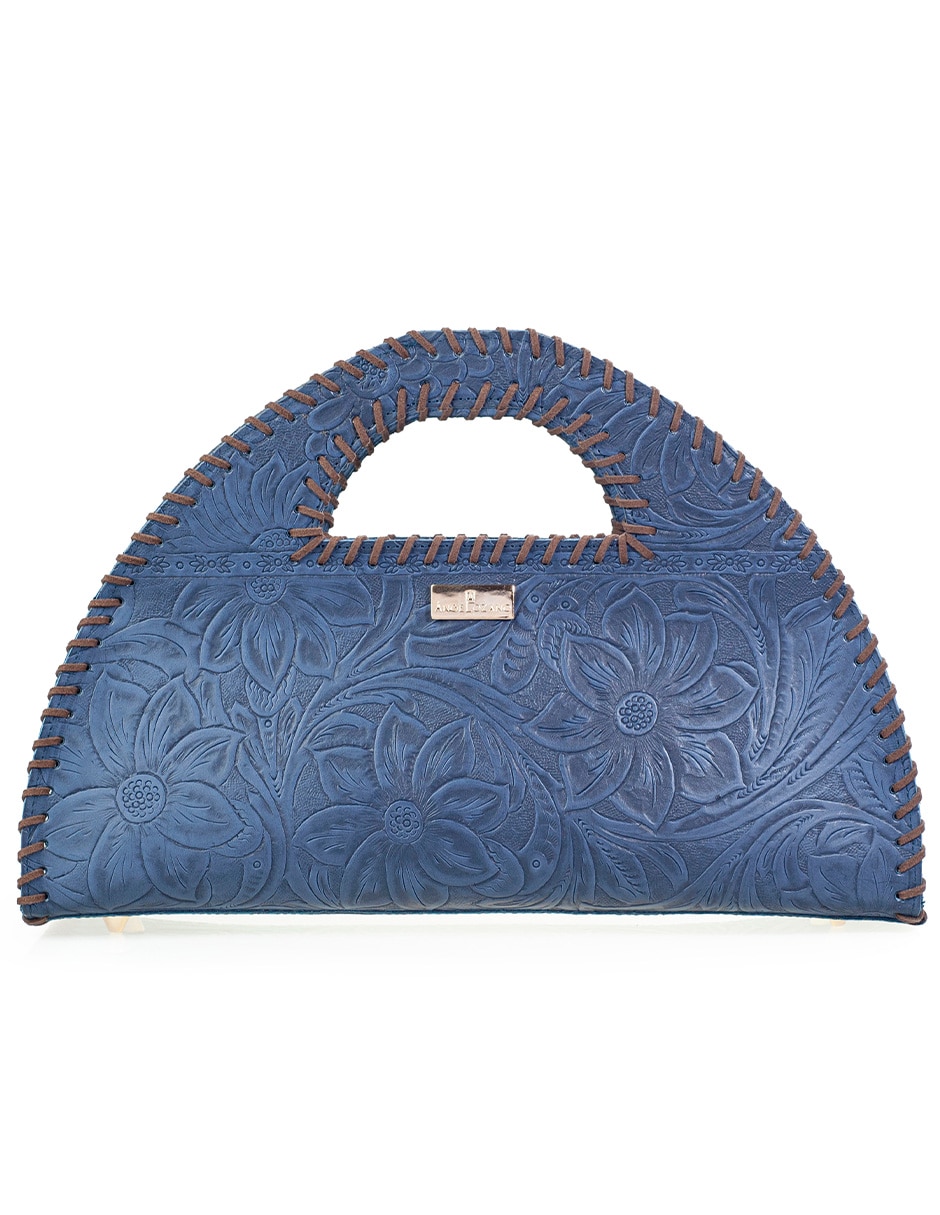 Bolsa satchel angelozano ofelia de piel bovino para mujer