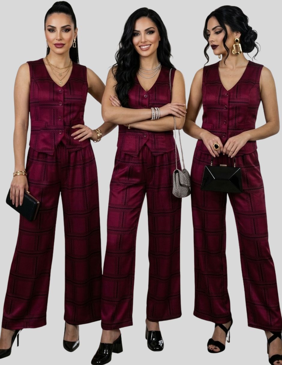 Conjunto de 2 piezas formal conjunto de mujer para niña 2