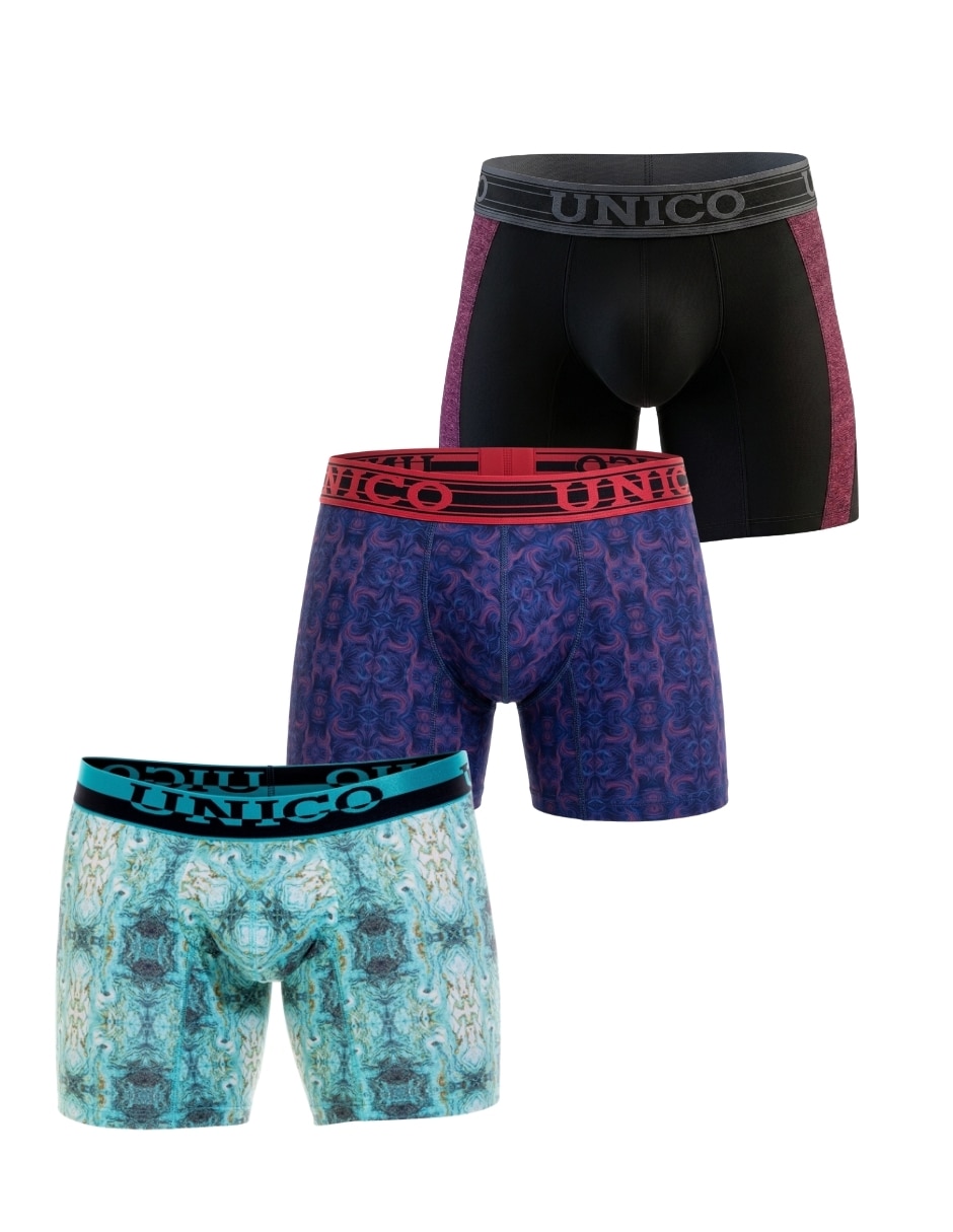 Bóxer para hombre 3 piezas Bóxer para hombre 3 piezas