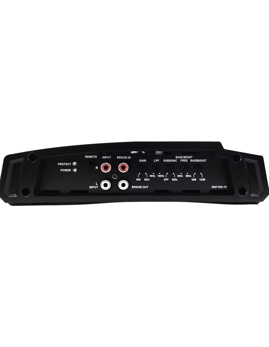 Amplificador p/auto Nakamichi NAP-950.1D de 12 VDC