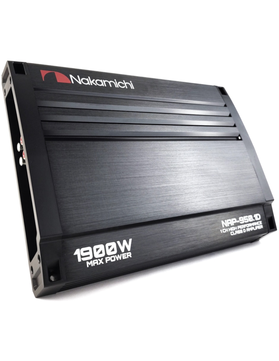 Amplificador p/auto Nakamichi NAP-950.1D de 12 VDC