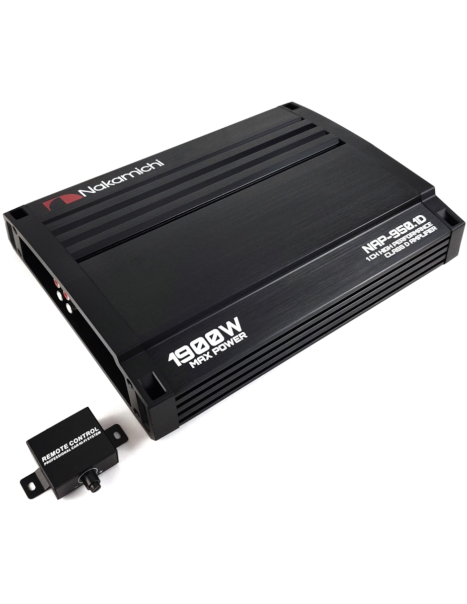 Amplificador p/auto NAP-950.1D de 12 VDC