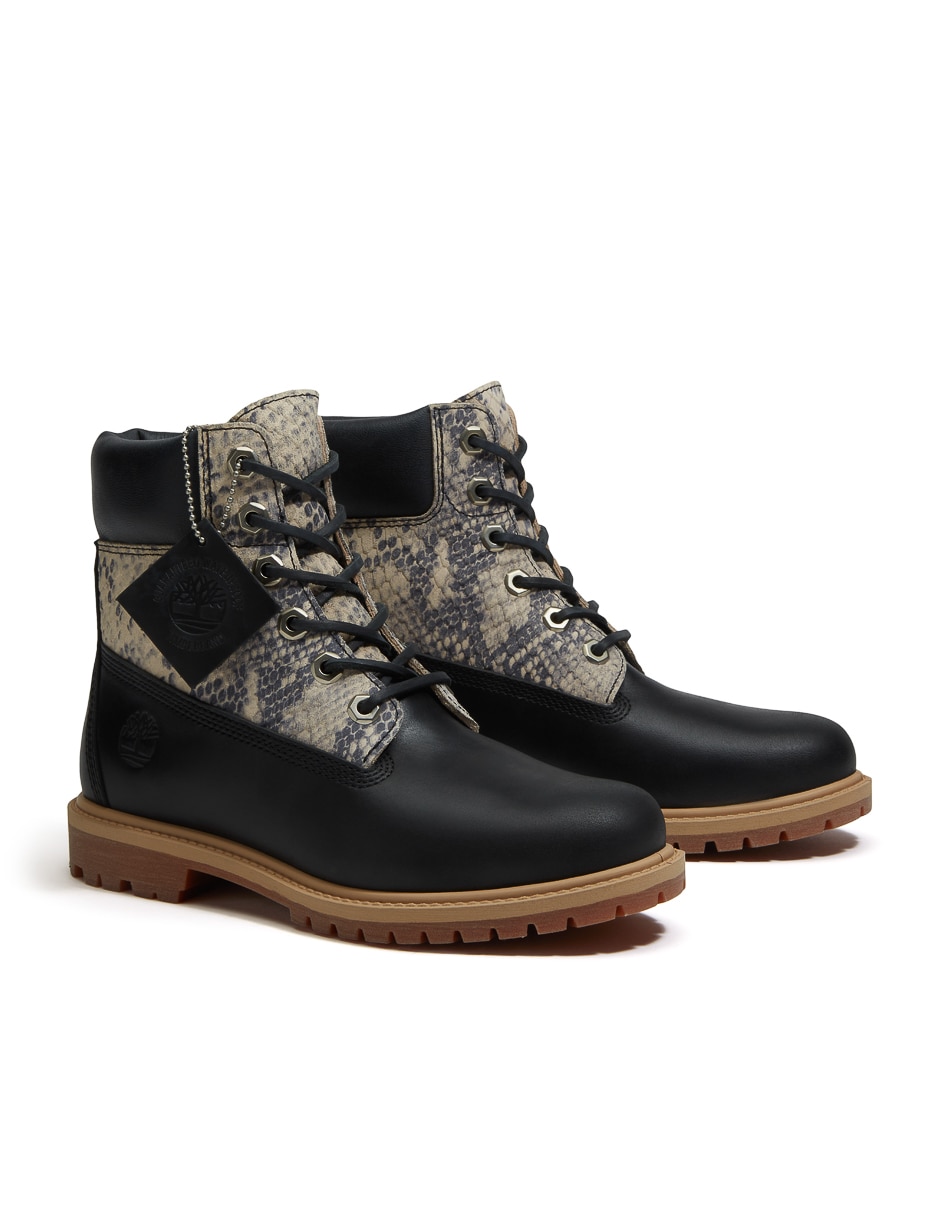 Bota al tobillo timberland premium de piel para mujer