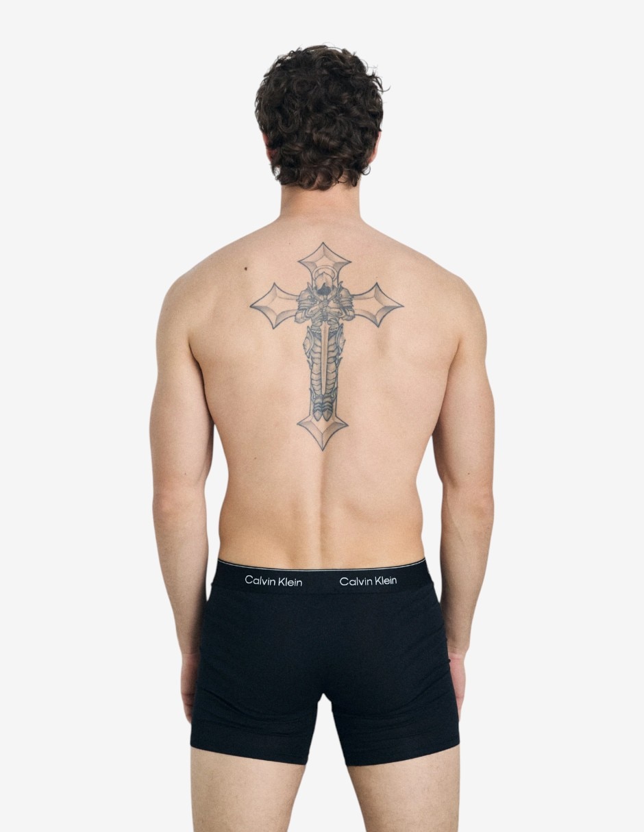 Set bóxer brief Calvin Klein de algodón para hombre 5 piezas