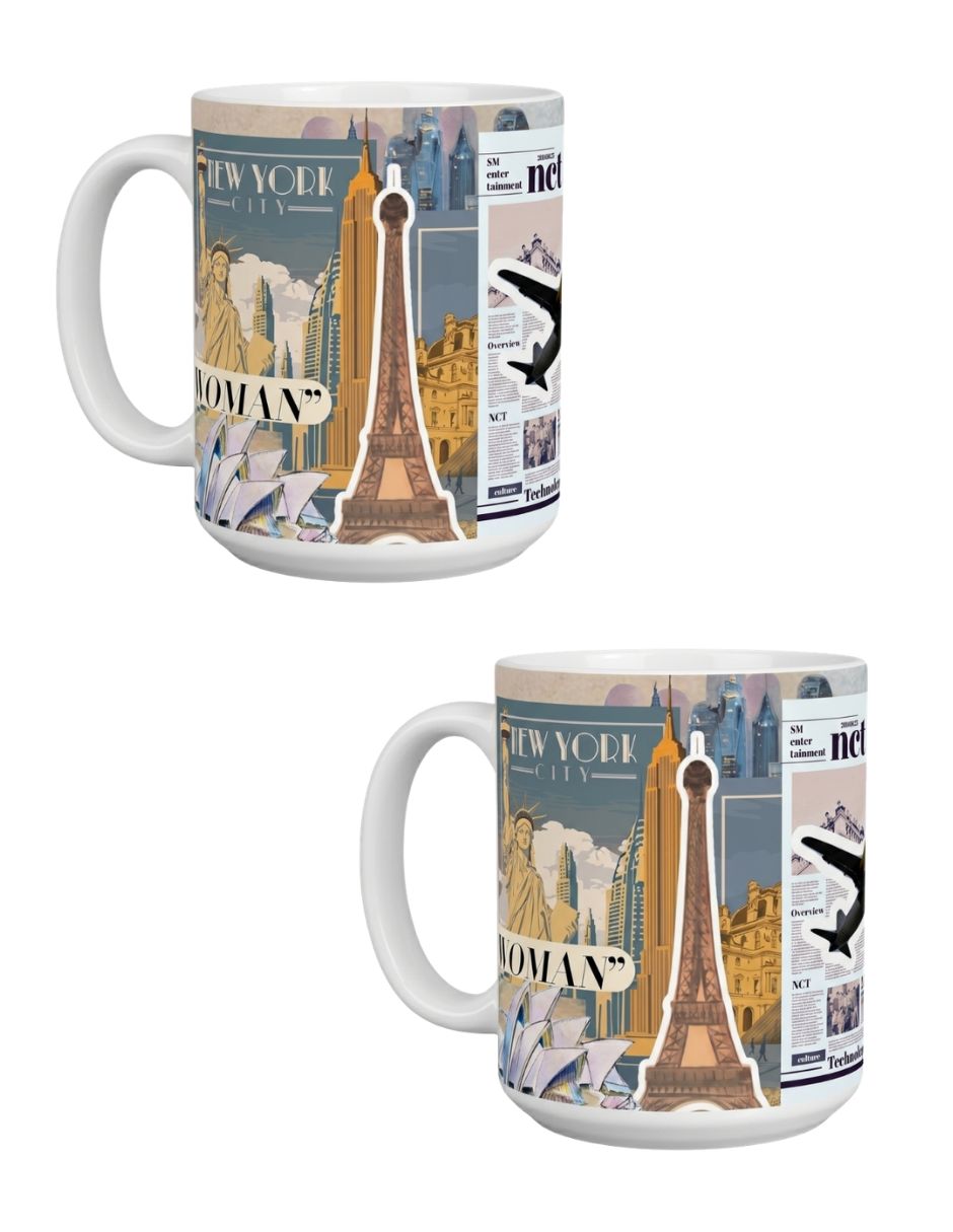 Set de tazas clásica 2 piezas Set de tazas clásica 2 piezas