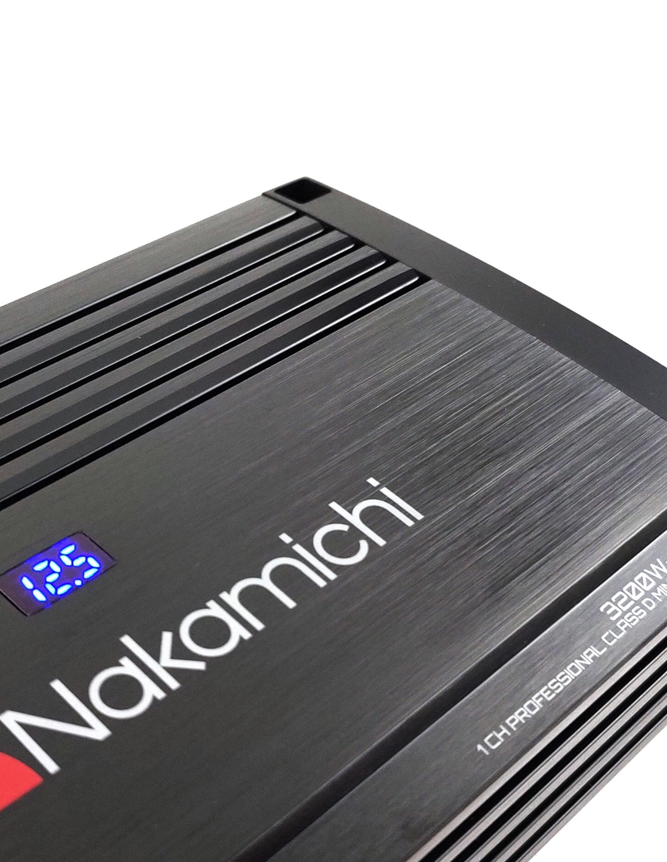Amplificador para auto Nakamichi NKG1600.1D de 12 VDC