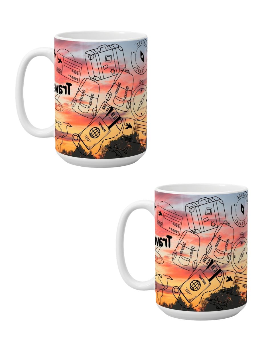 Set de tazas clásica 2 piezas