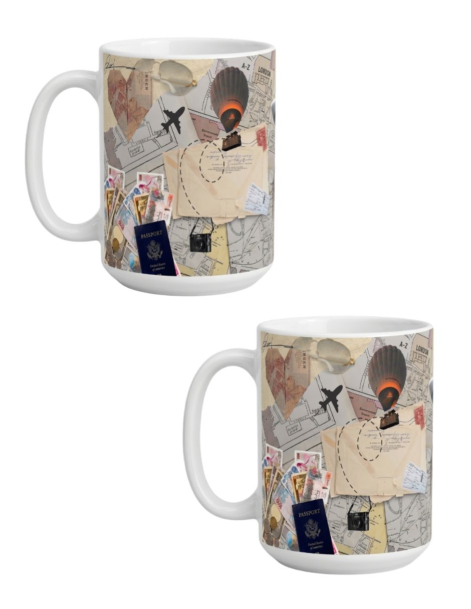 Set de tazas clásica 2 piezas