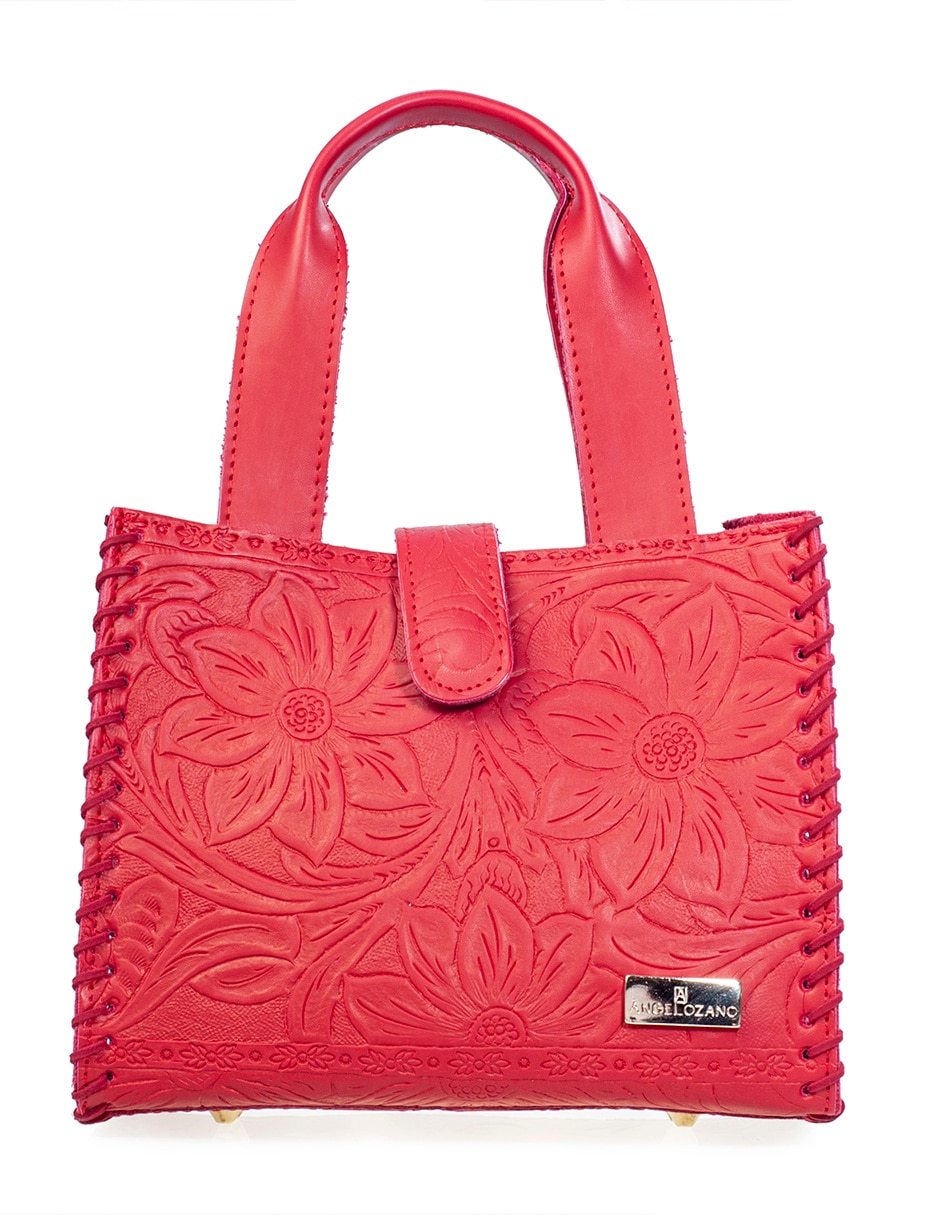 Bolsa satchel Silvia de piel para mujer