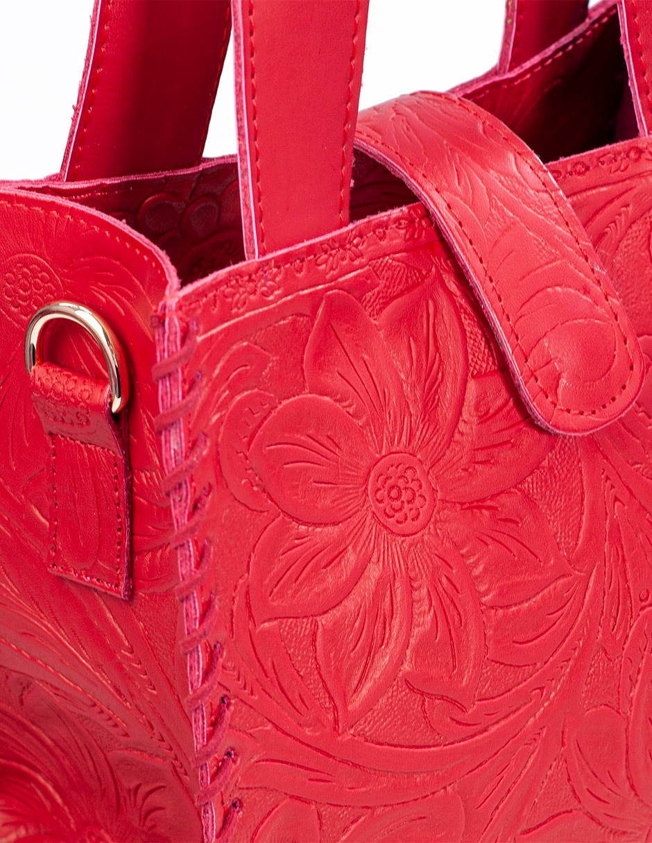 Bolsa satchel Angelozano Silvia de piel para mujer