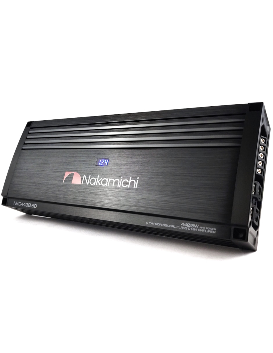 Amplificador para auto NKG4400.5D de 12 VDC 7