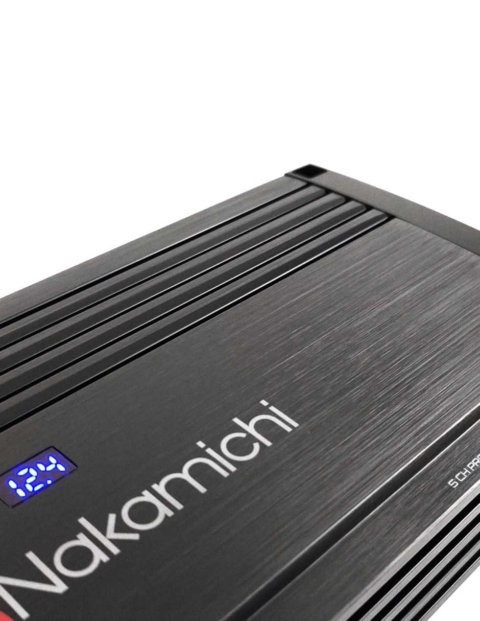 Amplificador para auto NKG4400.5D de 12 VDC 8