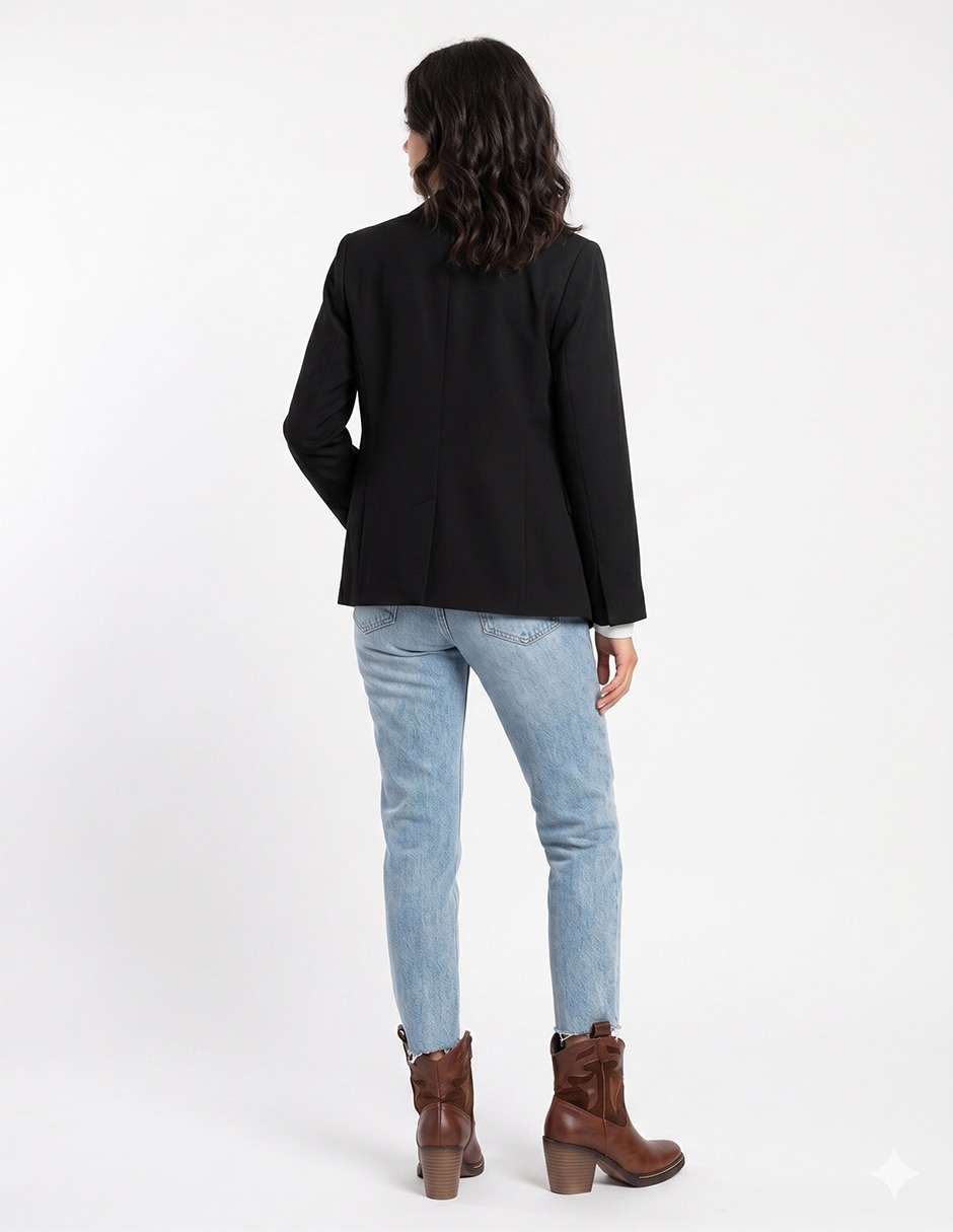 Bota cowboy al tobillo Kuali Shoes para mujer