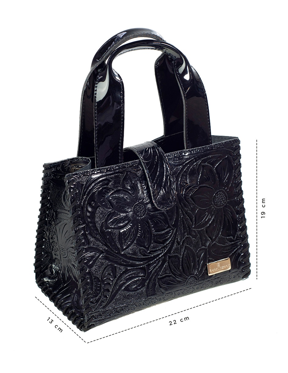 Bolsa satchel Angelozano Kit Silvia de piel para mujer