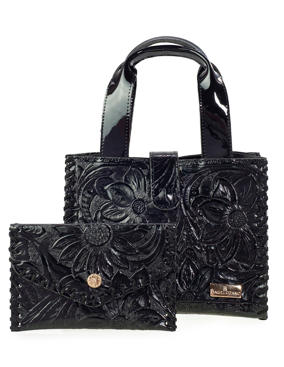 Bolsa satchel Kit Silvia de piel para mujer Bolsa satchel Kit Silvia de piel para mujer