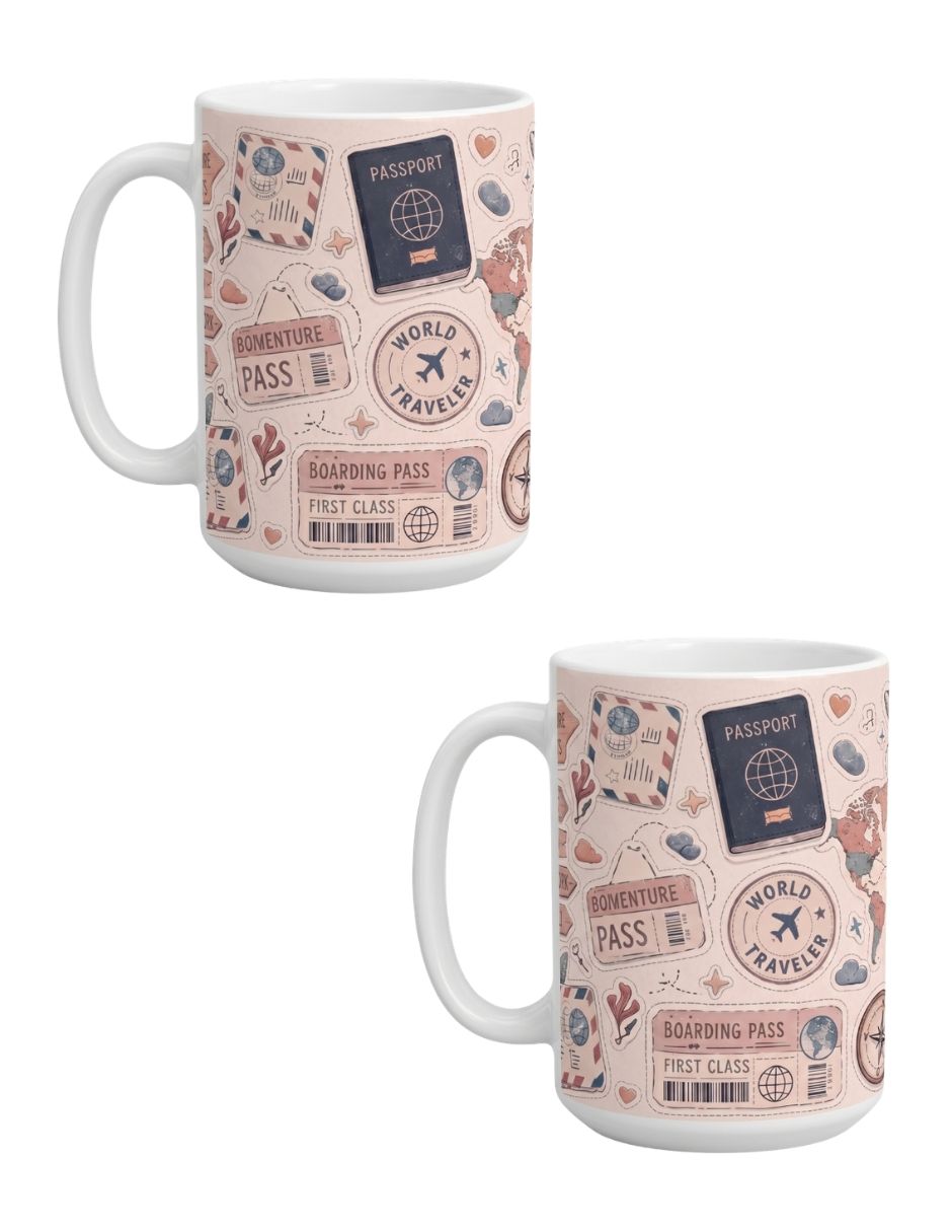 Set de tazas clásica 2 piezas