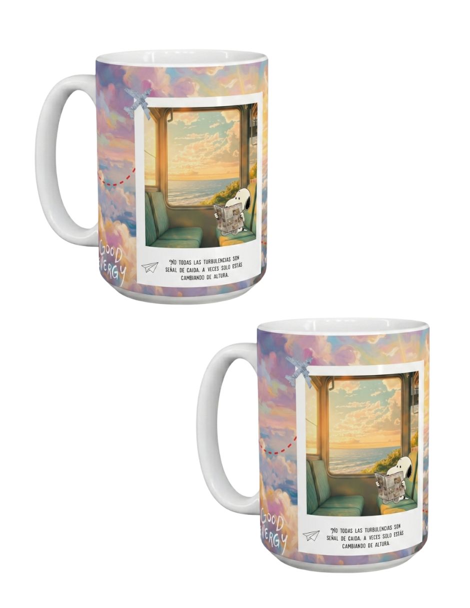 Set de tazas clásica 2 piezas