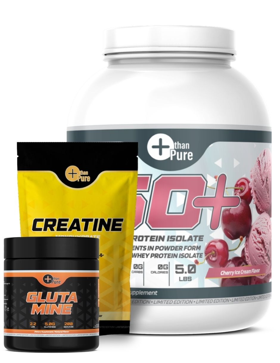 Kit de suplementación con Proteína Whey Isolate y Vitaminas sabor cereza