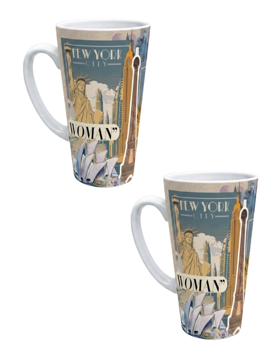 Set de tazas clásica 2 piezas