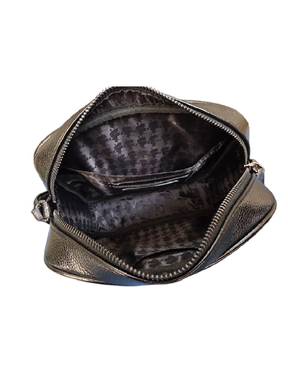 Bolsa crossbody karl lagerfeld lh6ep6cj blk metallic para mujer