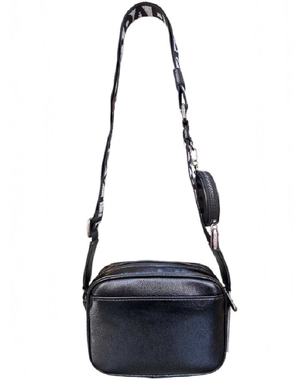 Bolsa crossbody karl lagerfeld lh6ep6cj blk metallic para mujer