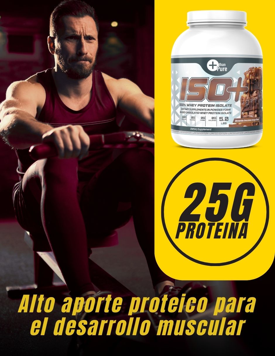 Kit de suplementación More Than Pure con Proteína Whey Isolate y Vitaminas sabor chocolate