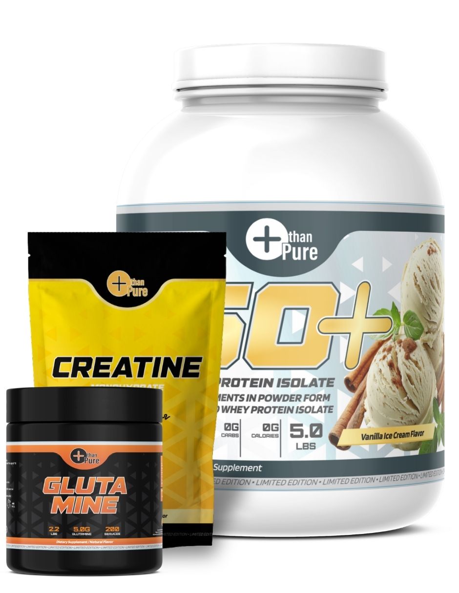 Kit de suplementación con Proteína Whey Isolate y Vitaminas sabor vainilla
