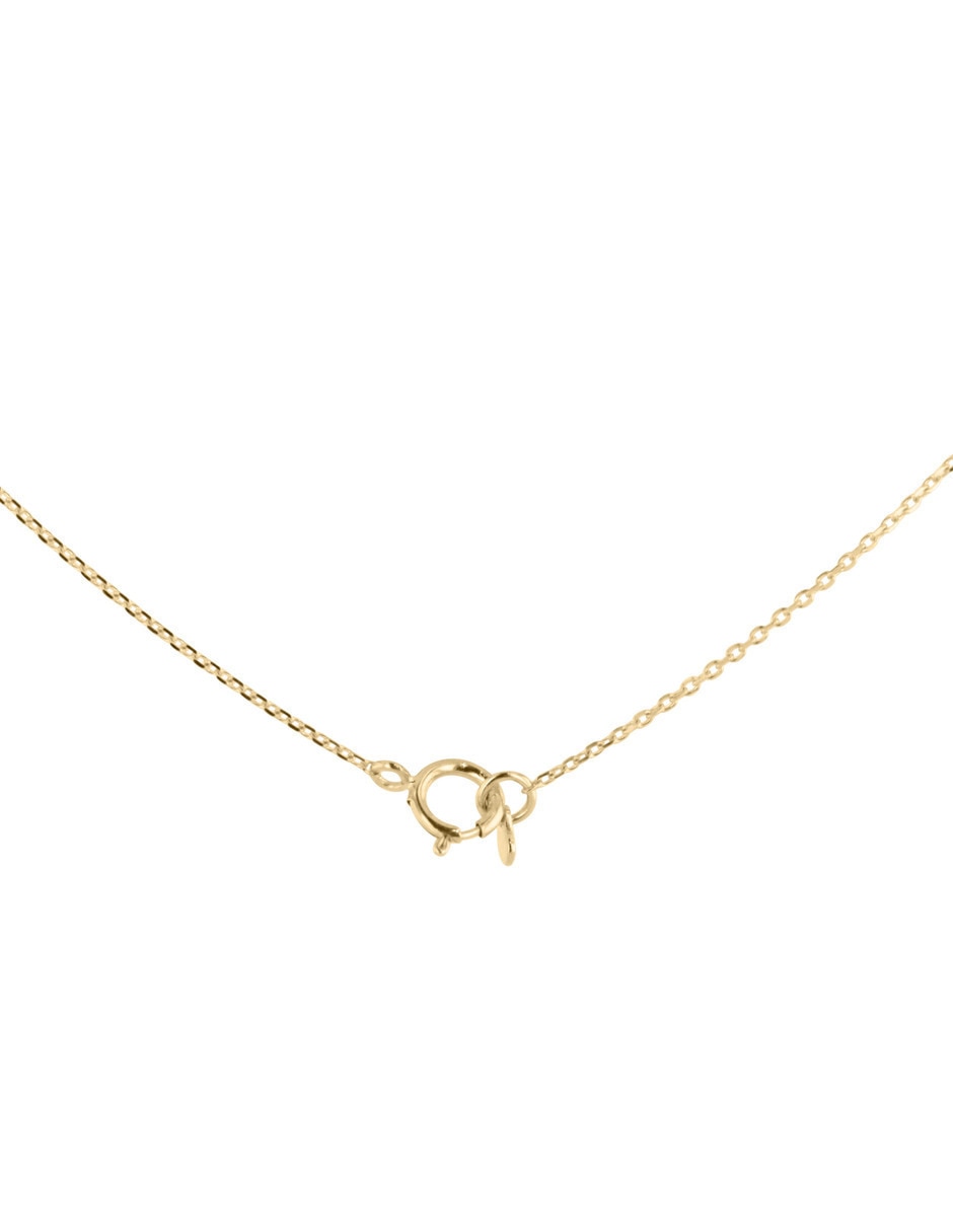 Dije circular Joyerias Bizzarro de oro amarillo 14 k diamante