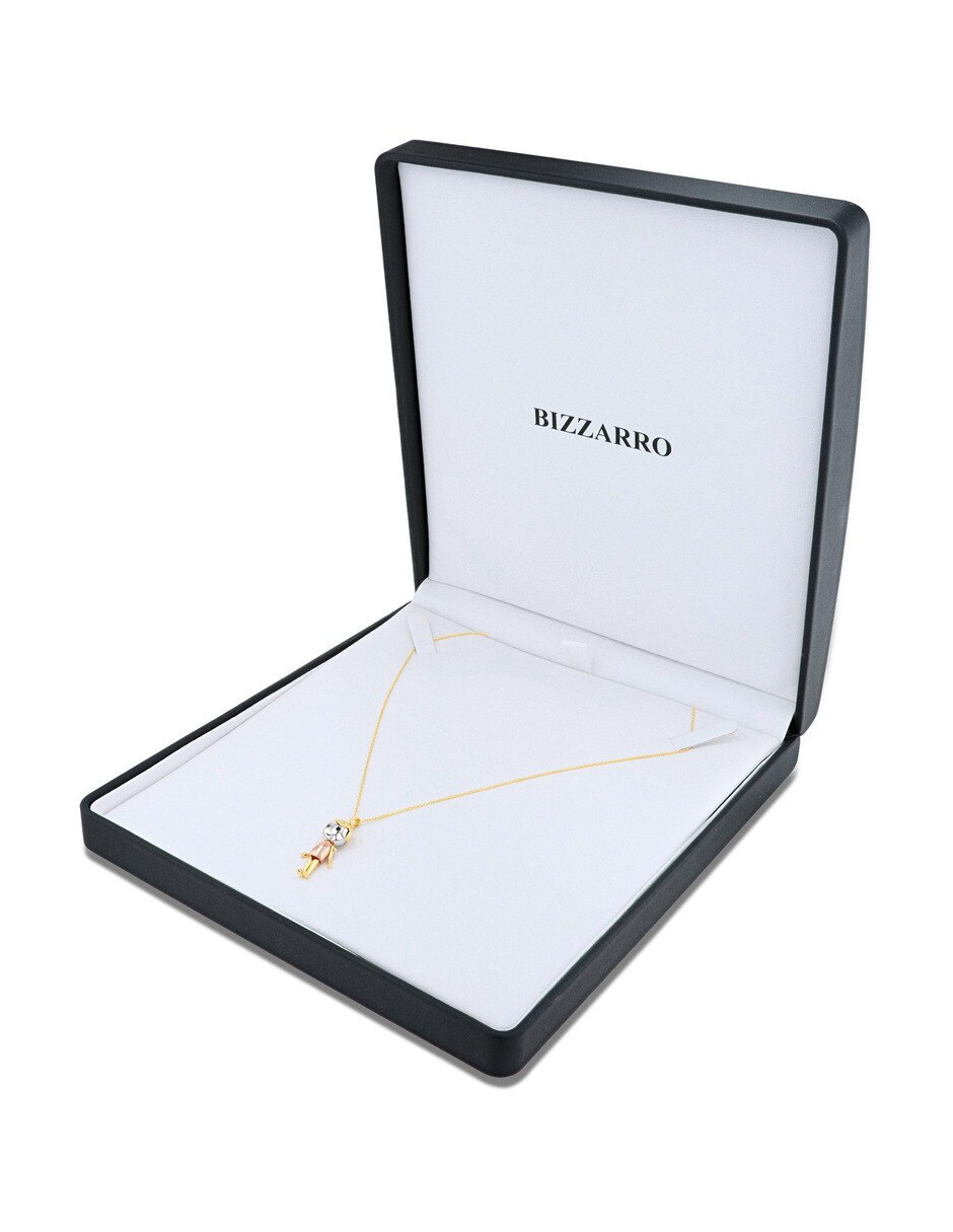 Dije de circular joyerias bizzarro de oro florentino 14 k