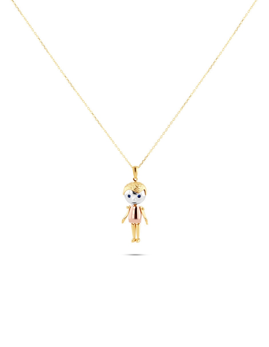 Dije de circular joyerias bizzarro de oro florentino 14 k