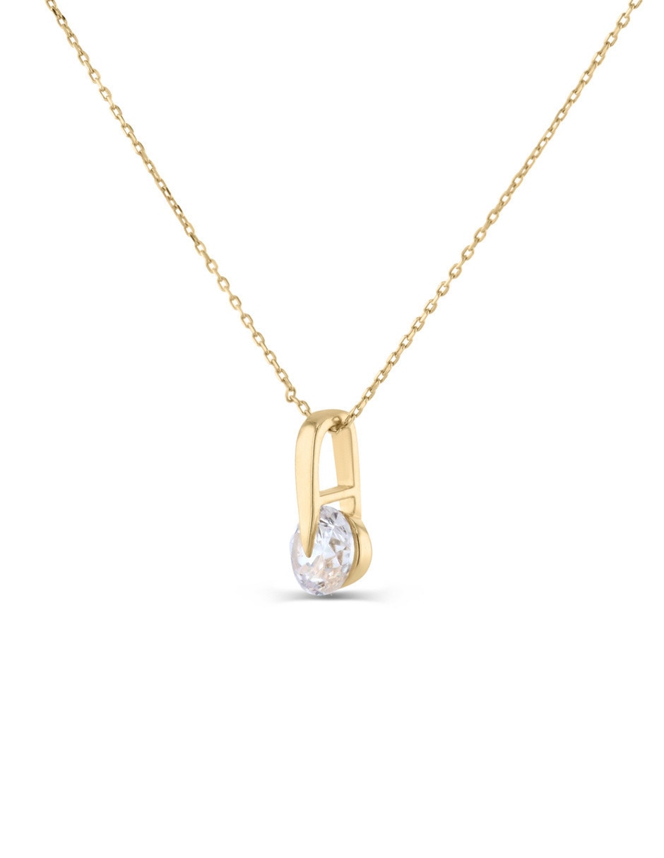 Dije de circular de oro amarillo 14 k 3
