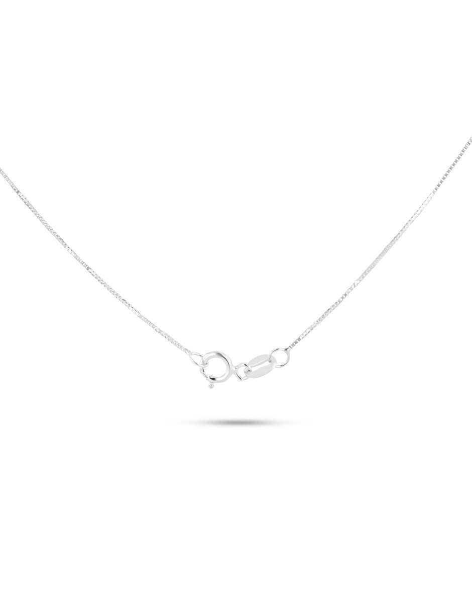 Dije de circular joyerias bizzarro de oro blanco 14 k