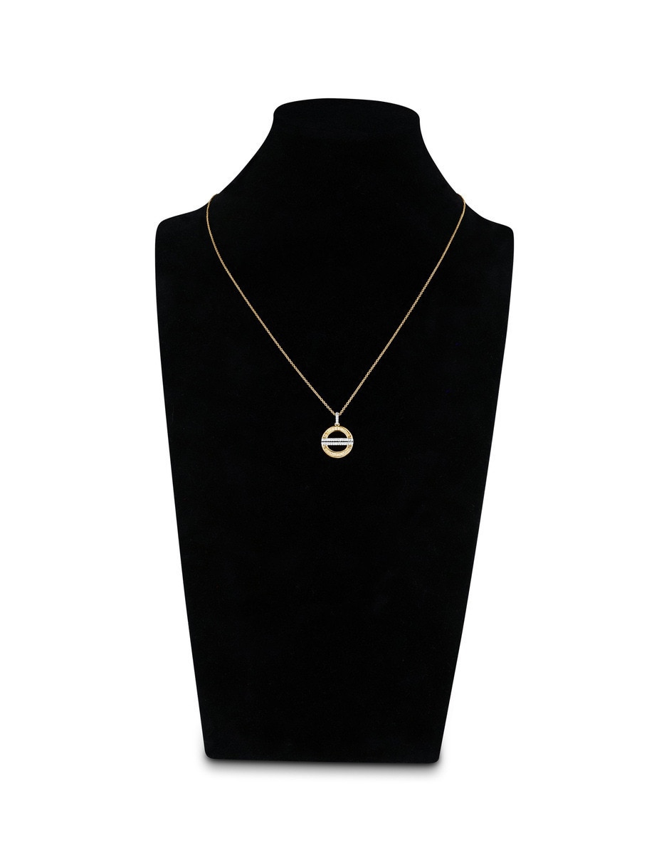 Dije de circular de oro amarillo 14 k 5