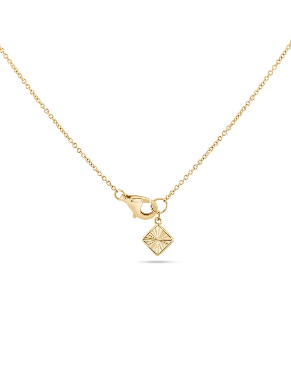 Dije de circular de oro amarillo 14 k 6