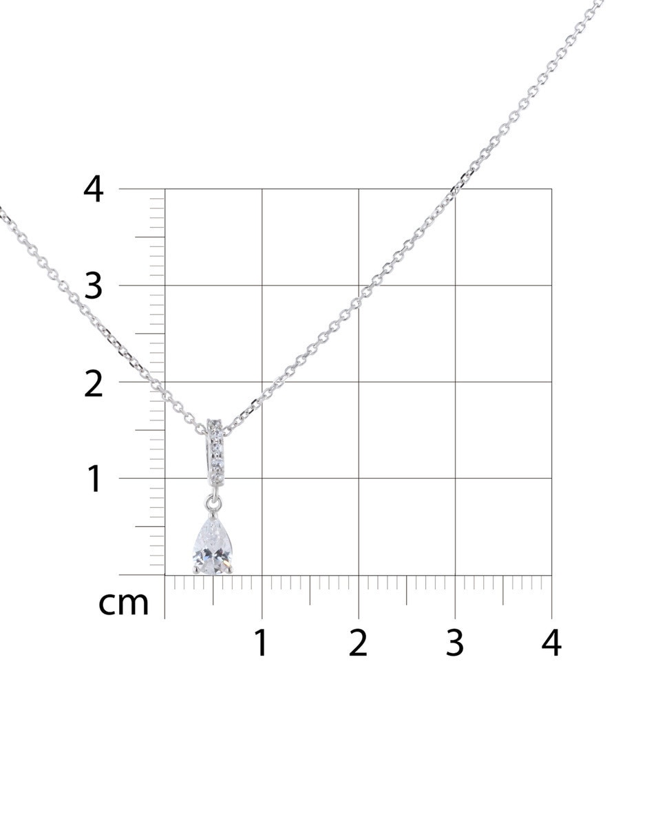 Dije de circular joyerias bizzarro de oro blanco 14 k
