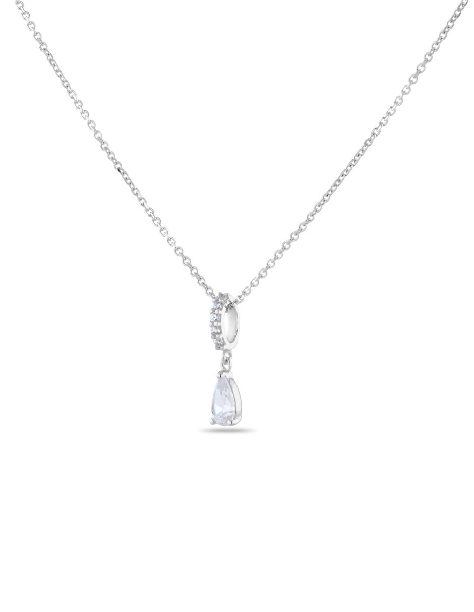 Dije de circular joyerias bizzarro de oro blanco 14 k