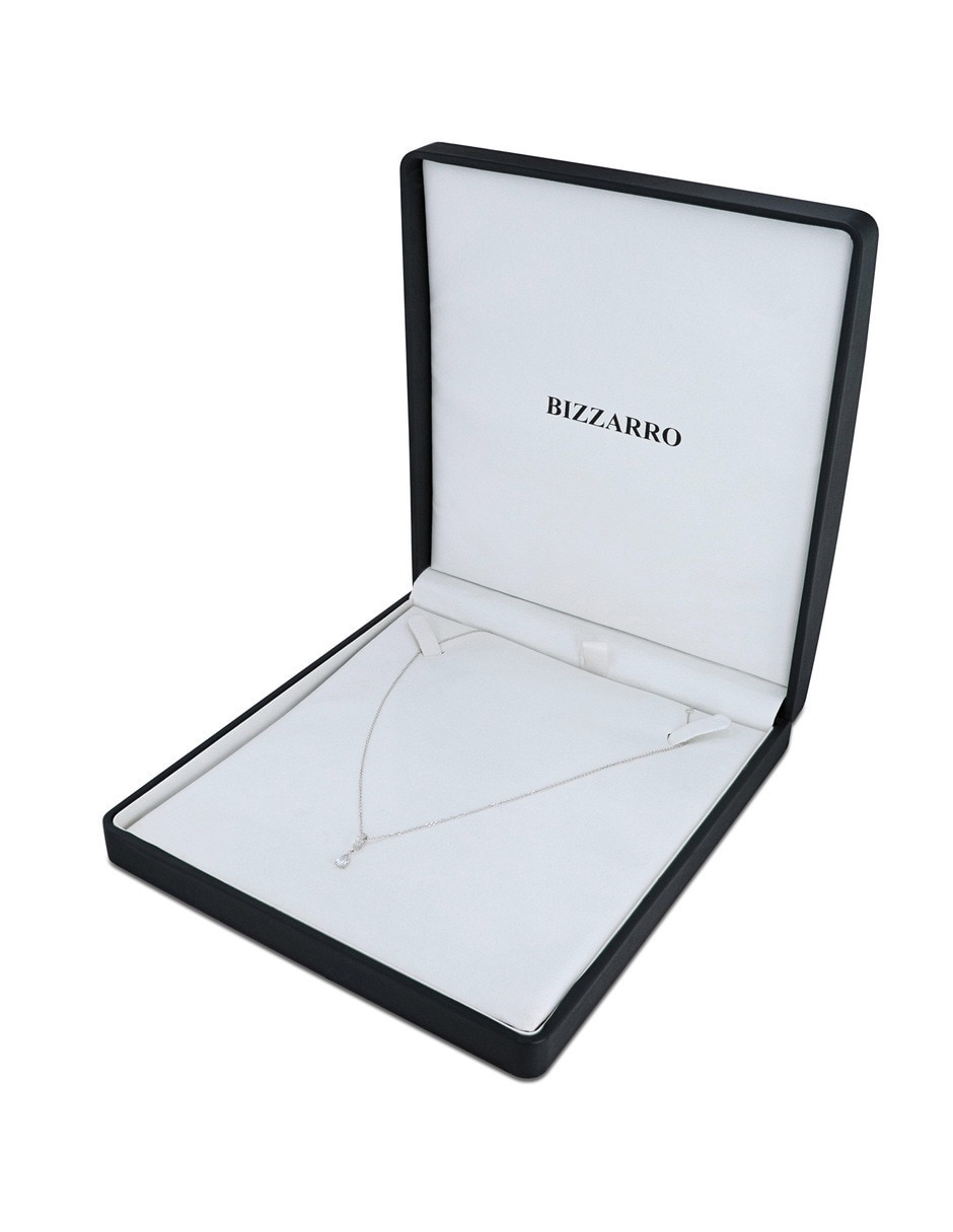 Dije de circular joyerias bizzarro de oro blanco 14 k