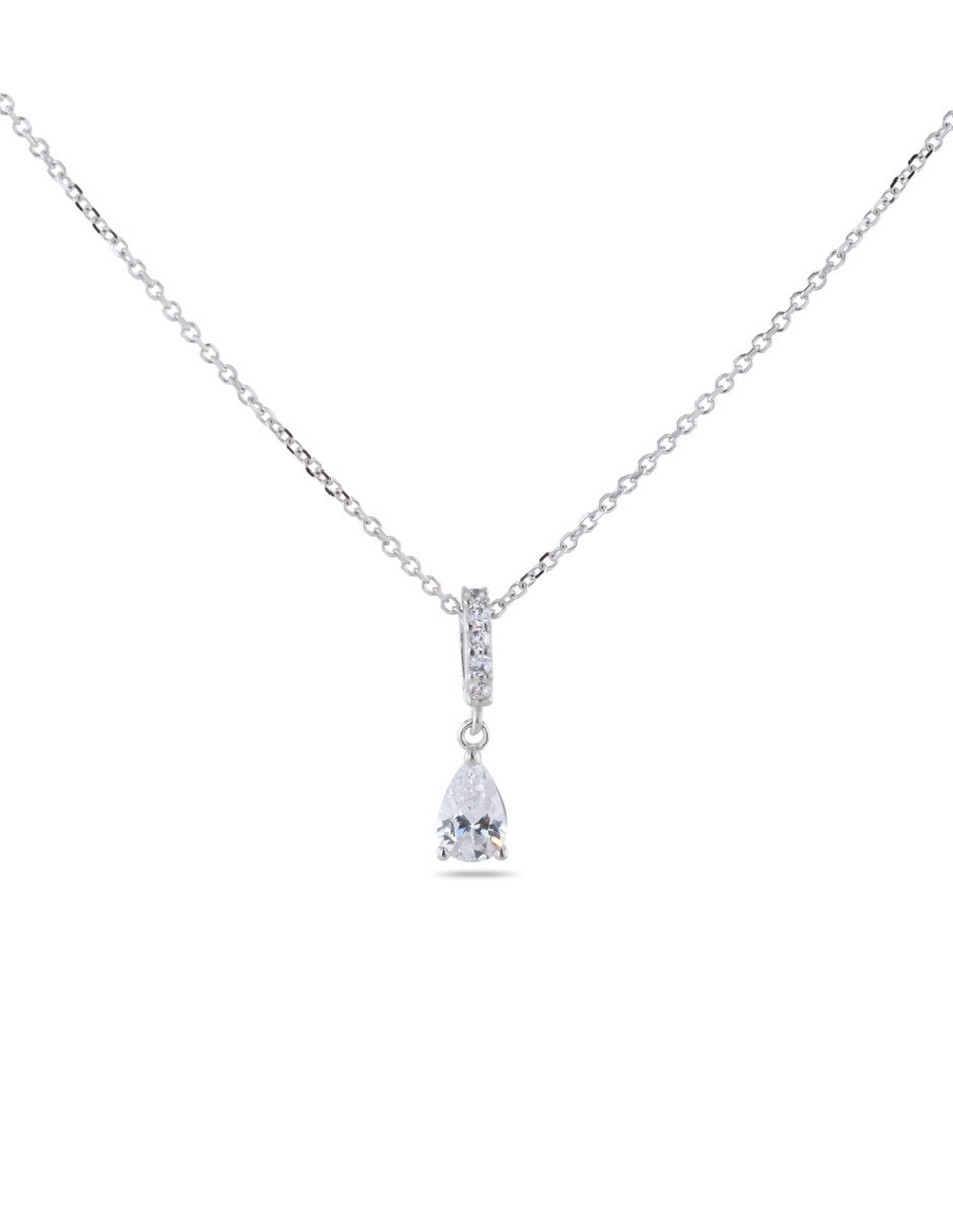 Dije de circular joyerias bizzarro de oro blanco 14 k
