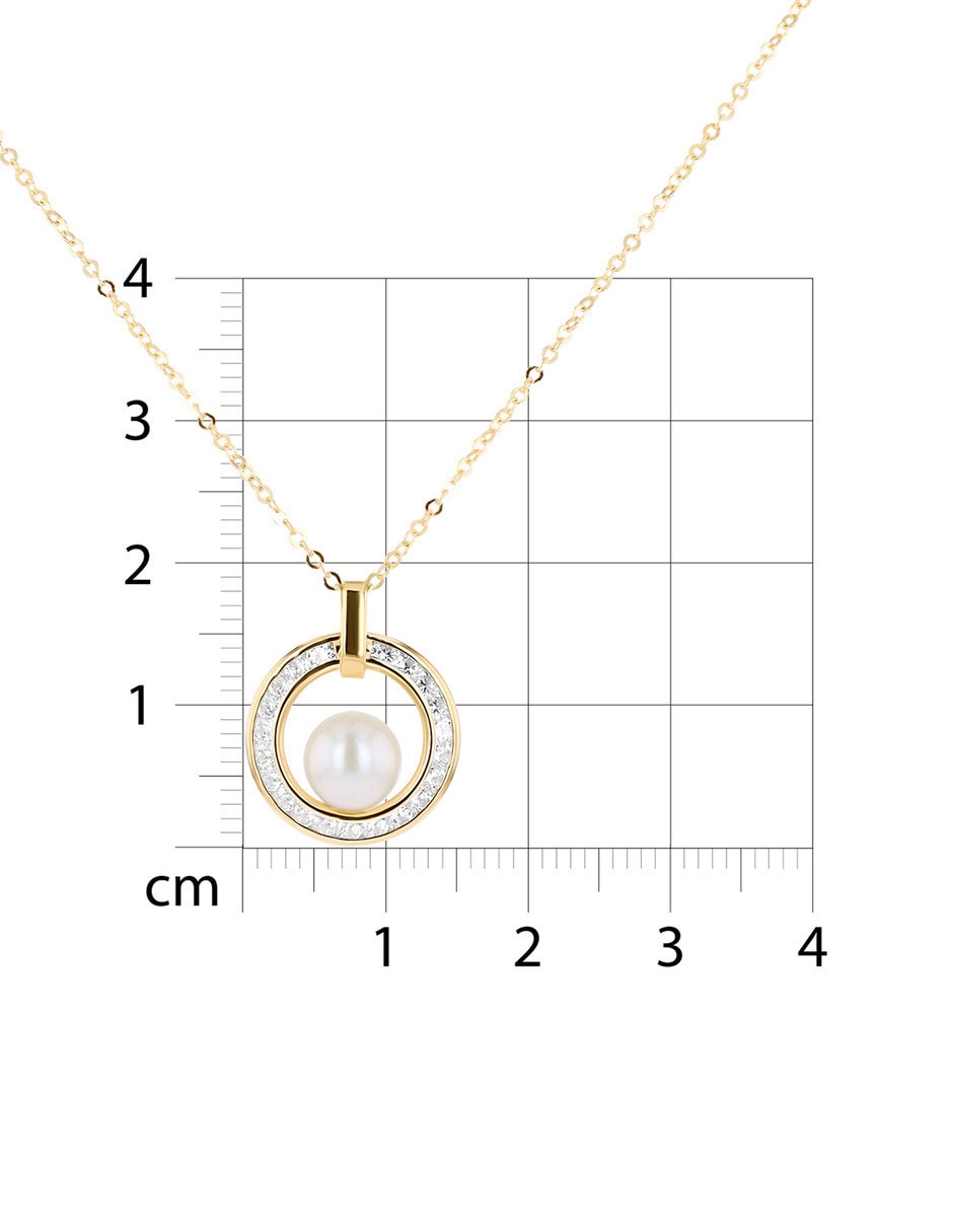 Dije de circular de oro amarillo 10 k 2