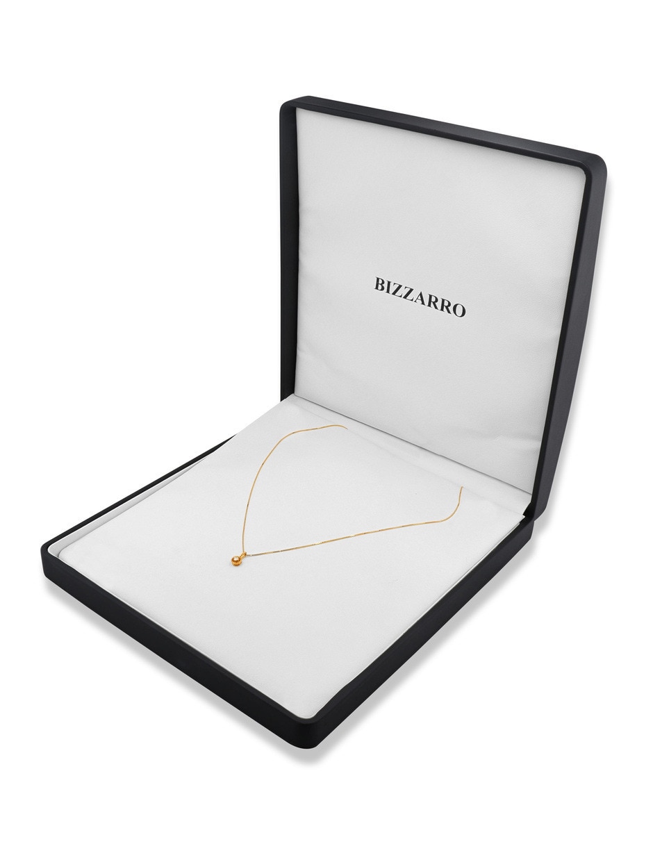 Dije de circular de oro amarillo 14 k 4