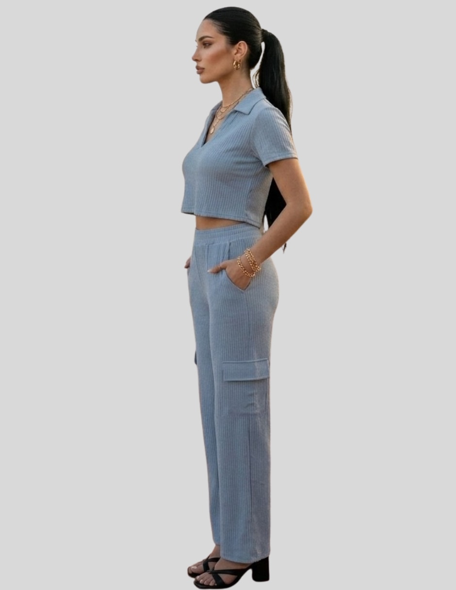 Conjunto ropa casual conjunto de mujer 2 piezas para mujer 2