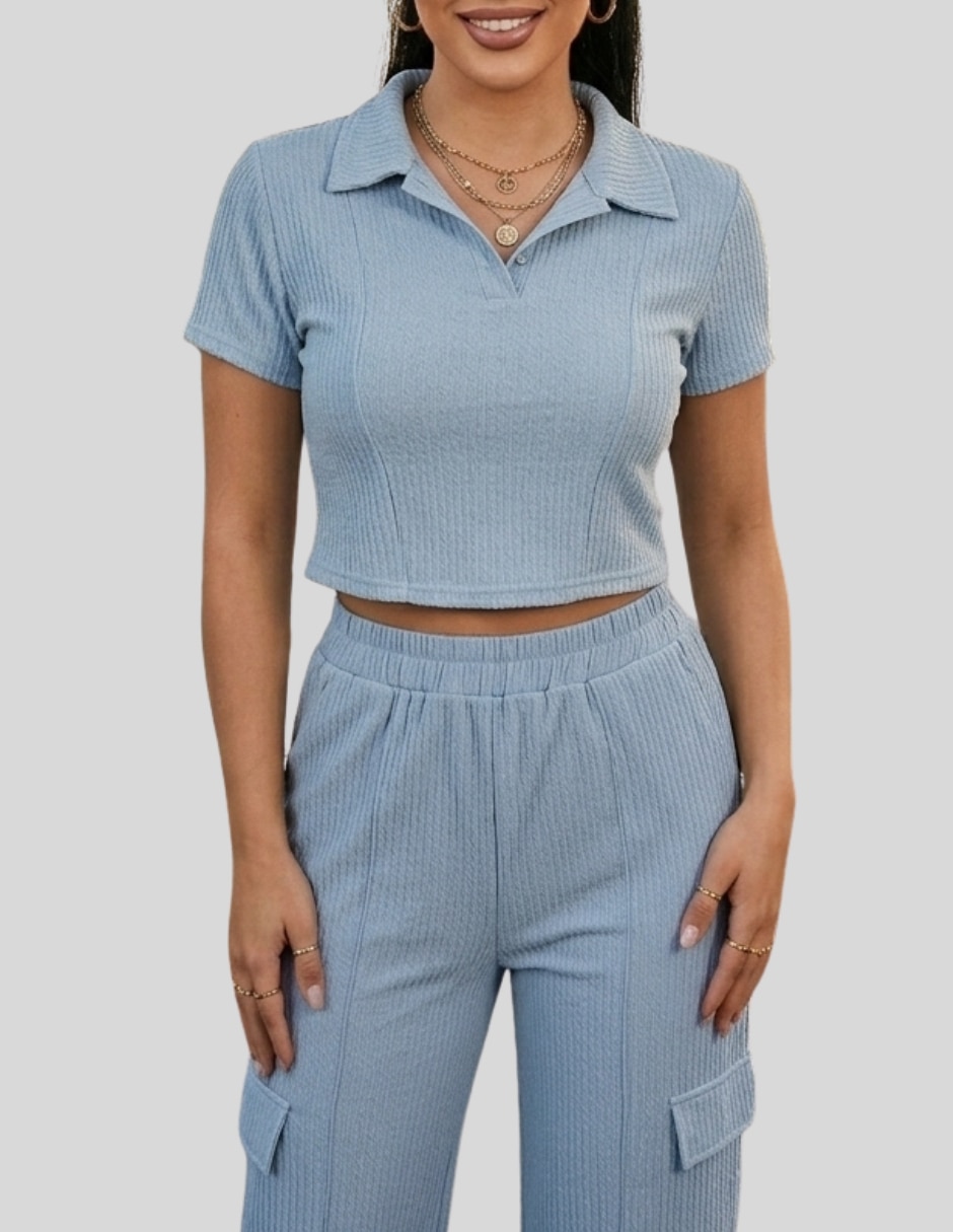 Conjunto ropa casual conjunto de mujer 2 piezas para mujer 8