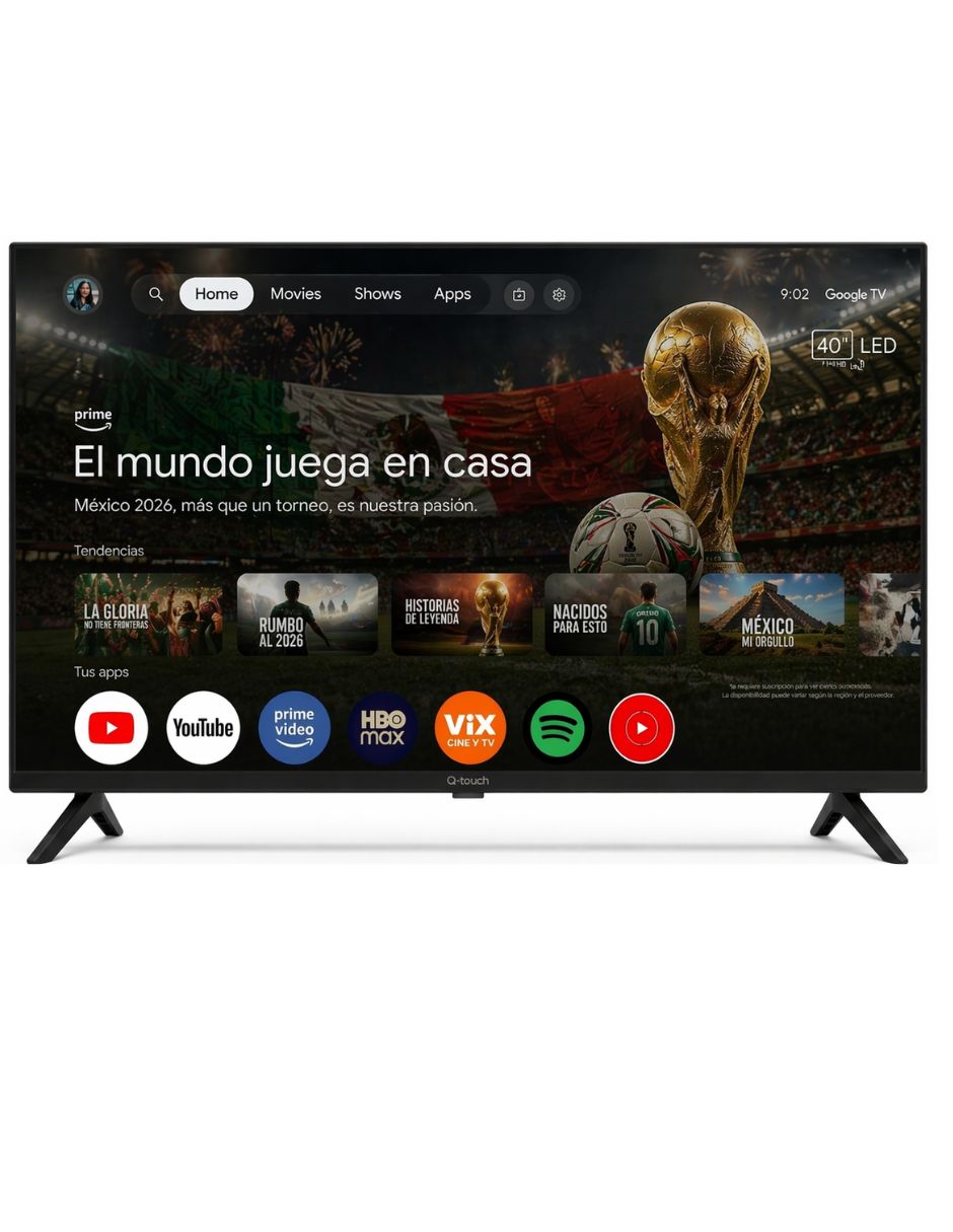 Pantalla smart tv led de hd gtv0040 con google tv con Pantalla smart tv led de hd gtv0040 con google tv con
