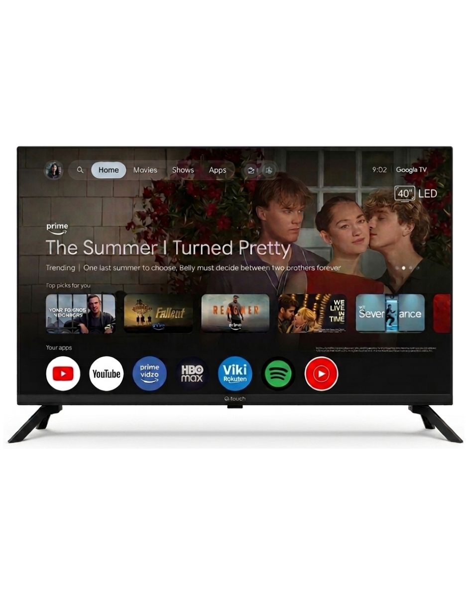 Pantalla Smart TV LED de HD GTV0040 con Google TV 3