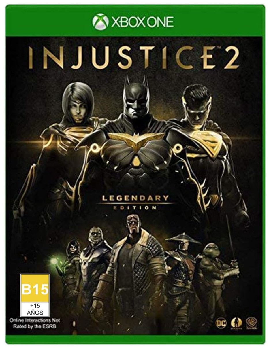 Juego edición especial injustice 2 legendary edition legendary para xbox one
