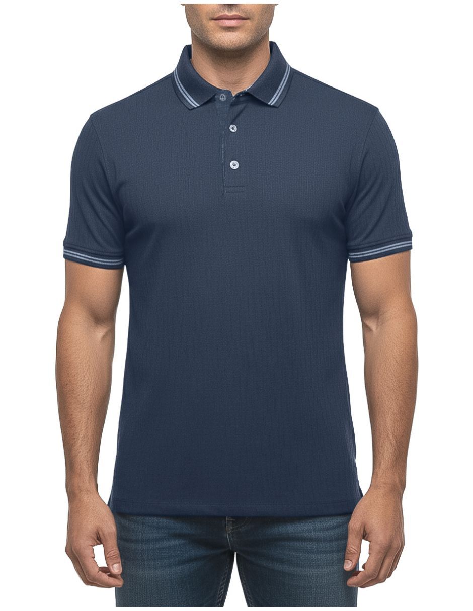 Camisa casual Cuadra manga corta para hombre