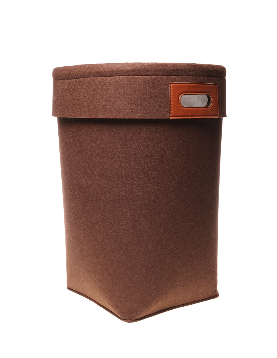 Cesto para ropa de fieltro 2